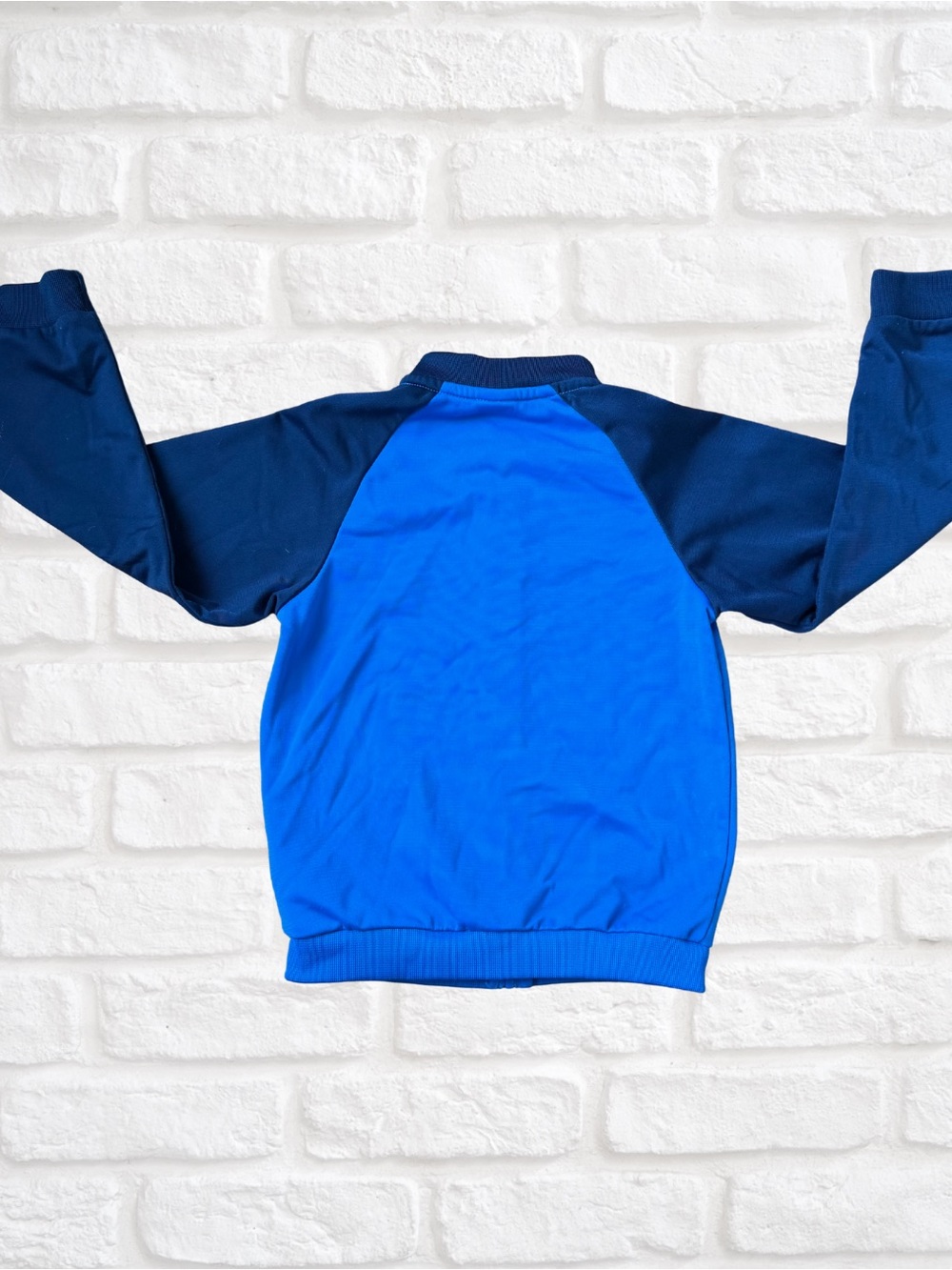 Puma Royal Blue and Navy Zippered Track Jacket for‎ toddler boy - Picture 2 of 4